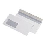 MAILmedia Briefumschläge DIN lang haftklebend, mit Fenster (227420)
