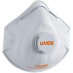 uvex silv-air classic 2210 8762210 Feinstaubmaske mit Ventil FFP2 D 15 St. (8762210)