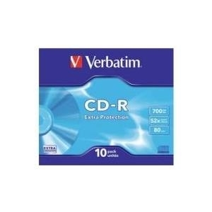 Verbatim 10 x CD-R 700MB (80 Min) 52x (43415)