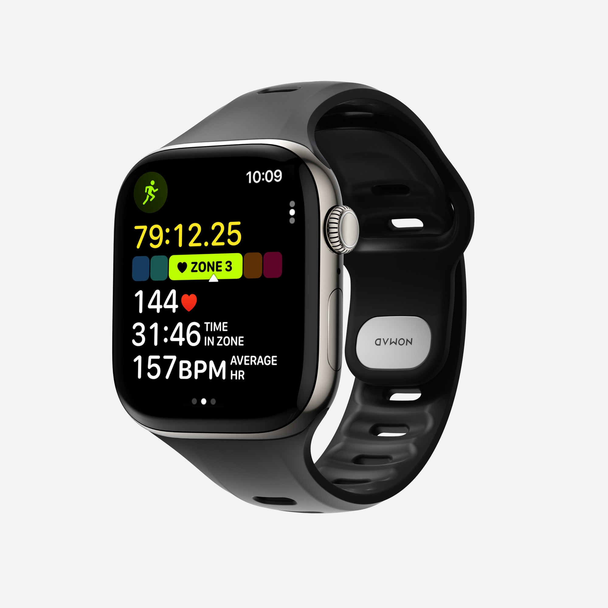 Nomad Tempo Band 42mm Schwarz