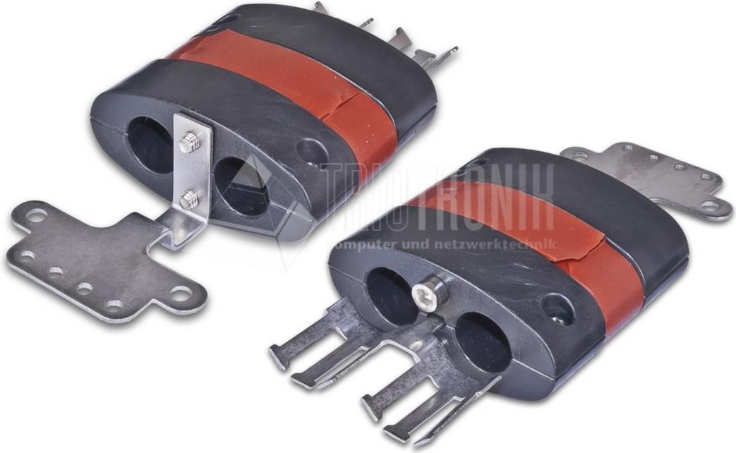 Optotec Silikon Kalteinführung für 2 Kabel (12-20mm), oval FTTx (FOCUS-ODCKIT-CCSO-2X20)