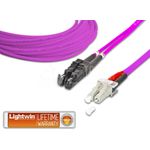 Lightwin High Quality Duplex LWL Patchkabel, MM OM4, E2000 - LC LWL Patchkabel (LDP-50 E2-LC 2.0 OM4)