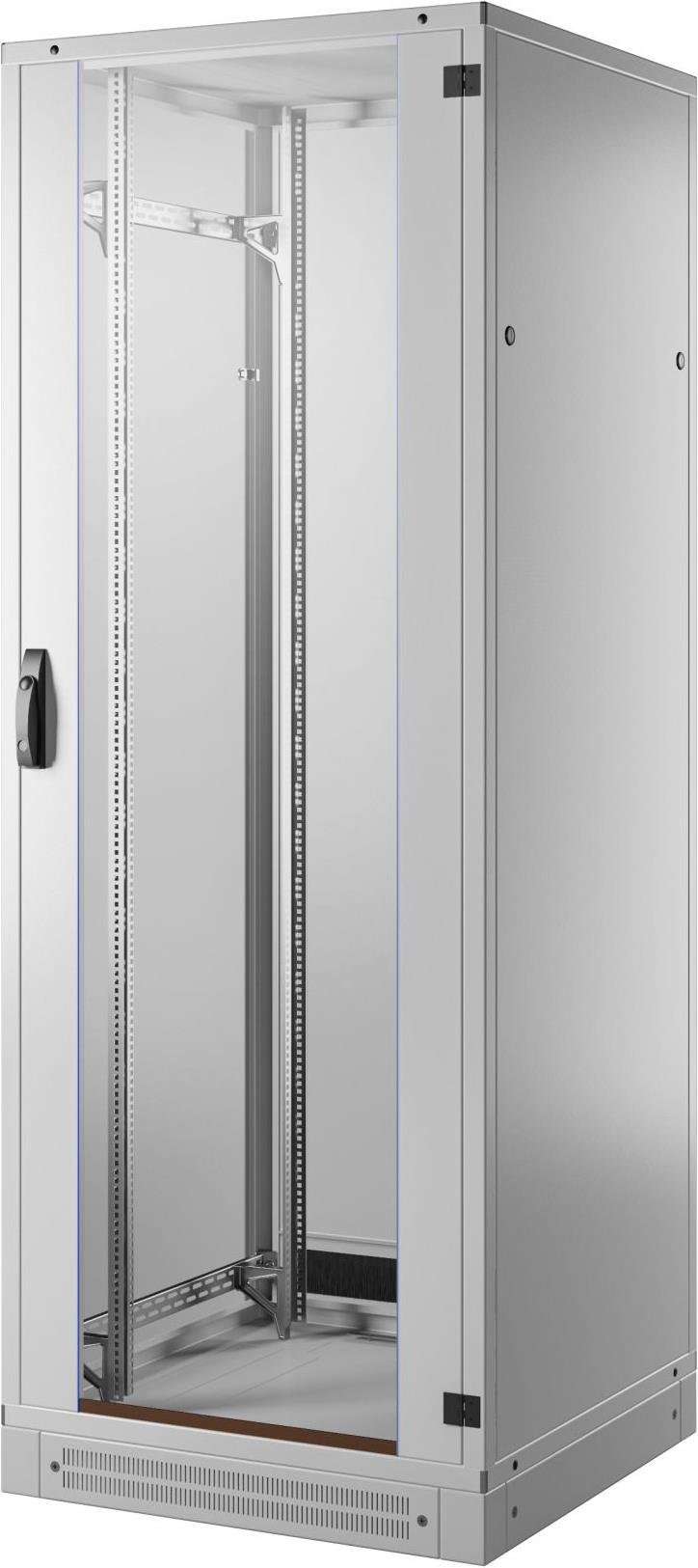 EFB-Elektronik 48,30cm (19") Netzwerkschrank-Set PRO 42HE, 800x800 mm, RAL7035, 2f. Lüfter, Netzltg. +Sockel Hersteller: EFB Elektronik (PRO-4288GR.G1SV-SET1)