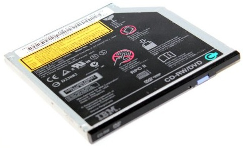 Lenovo ThinkPad Super Multi-Burner Ultrabay Slim DVD-Laufwerk 9,5 mm IDE Mehrfarbig