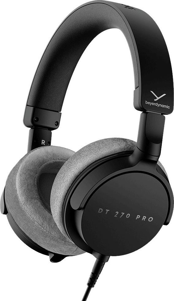 Beyerdynamic DT 270 Pro kompakter ohrumschließender Studiokopfhörer schwarz (DT 270 PRO)