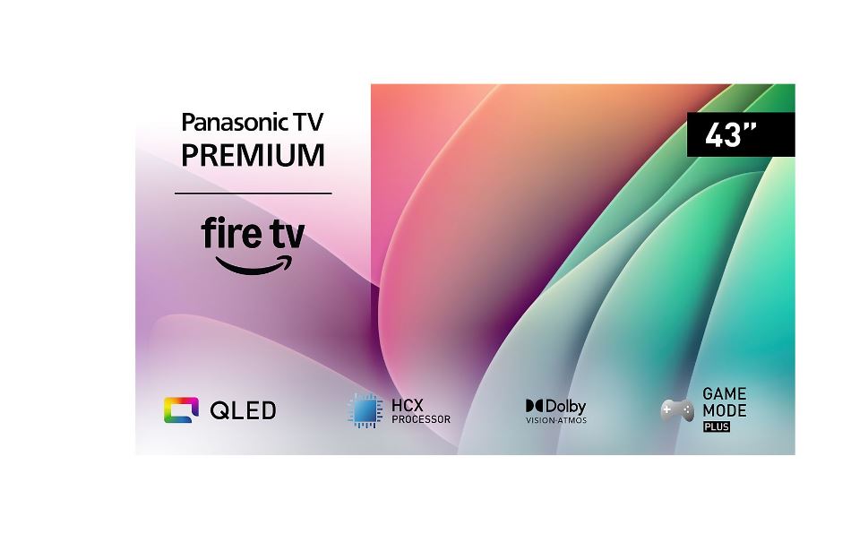 Panasonic TV-43W80AEZC sw LED-TV QLED UHD 4K HDR Multituner Fire TV (TV-43W80AEZC)