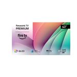 Panasonic TV-43W80AEZC sw LED-TV QLED UHD 4K HDR Multituner Fire TV (TV-43W80AEZC)