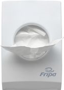 Fripa Hygienebeutelspender, Kunststoff, weiß wiederbefüllbar mit Hygienebeutel 2420003, - 1 Stück (2324001)