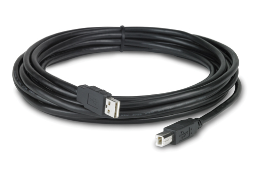 APC NetBotz USB Latching Cable 5 m Plenum Schwarz