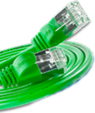 SLIM UL6 1,5 GN - Cat.6 SLIM-Light-Kabel, U/UTP, 1,5 m, grün (PKW-LIGHT-K6 1.5 GN)