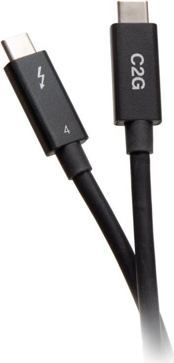 C2G Thunderbolt 4 USB-C Kabel 1,83 m 40 Gbps Schwarz