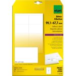 Sigel LA322 Weiß Nicht-haftendes Etikett Adressaufkleber (LA322)