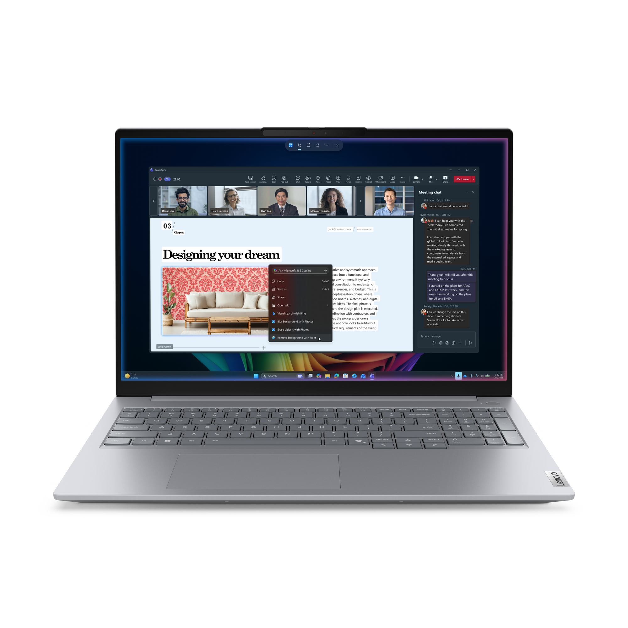 Lenovo ThinkBook 16 G9 IPL 16" Intel Core Ultra 7 355 32 GB RAM 512 GB SSD Arctic Grey