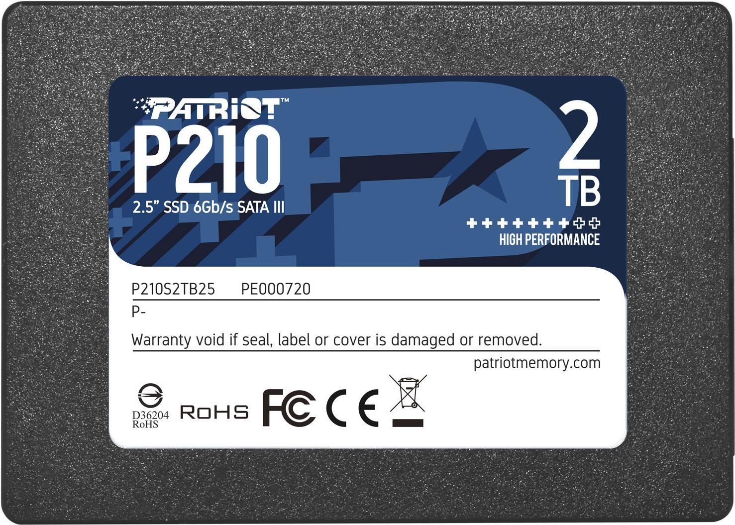 Patriot P210 SSD 2 TB (P210S2TB25)