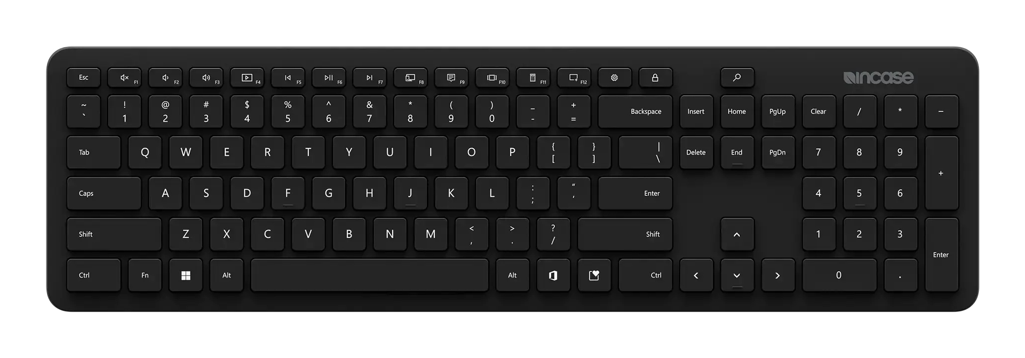 Incase Microsoft Bluetooth Keyboard QWERTZ Schwarz