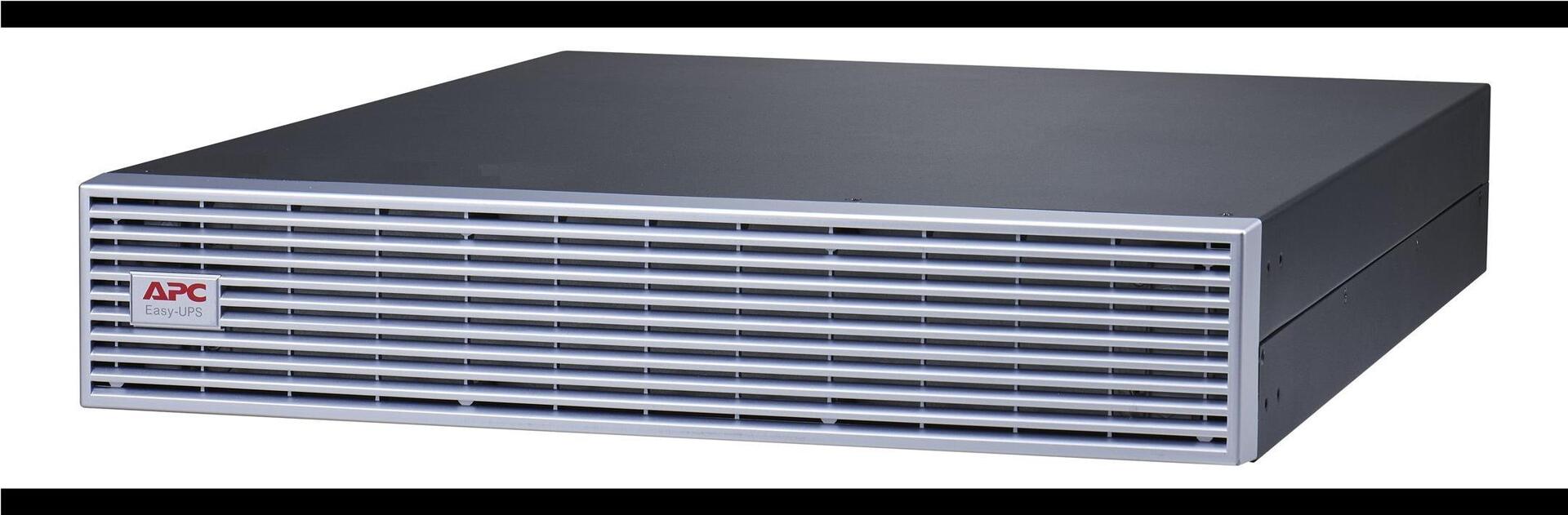APC Easy UPS SRVL48RMBP2U Externes Lithium-Ionen-Batteriemodul 48 V 2400 Wh 2U Schwarz/Silber