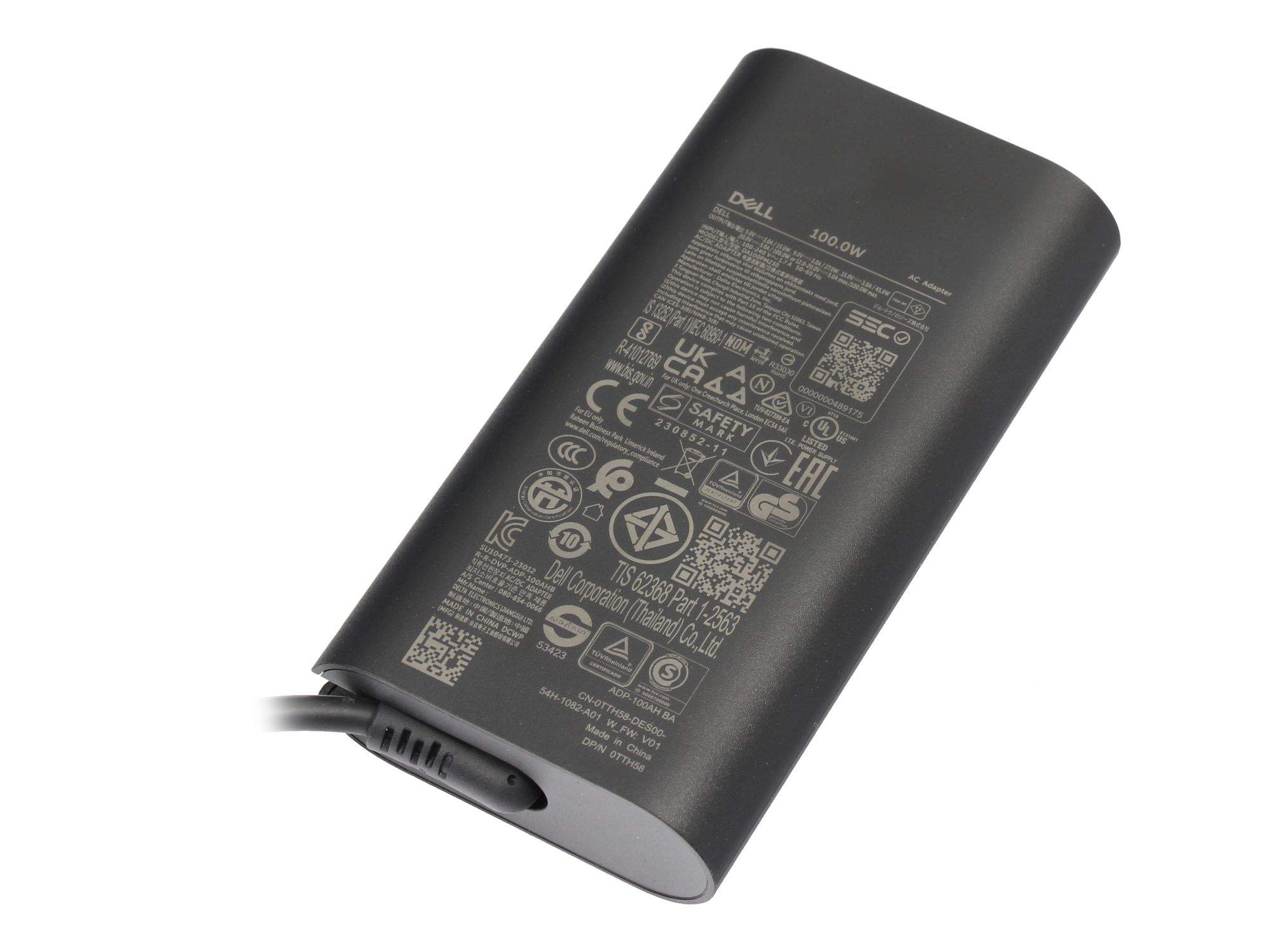 Dell USB-C Netzteil 100W 450-BBNY Schwarz