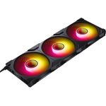 Phanteks M25 Gen2 PWM D-RGB Lüfter 3er-Pack - 140mm schwarz (PH-F140M25_G2_DBK01_3P)