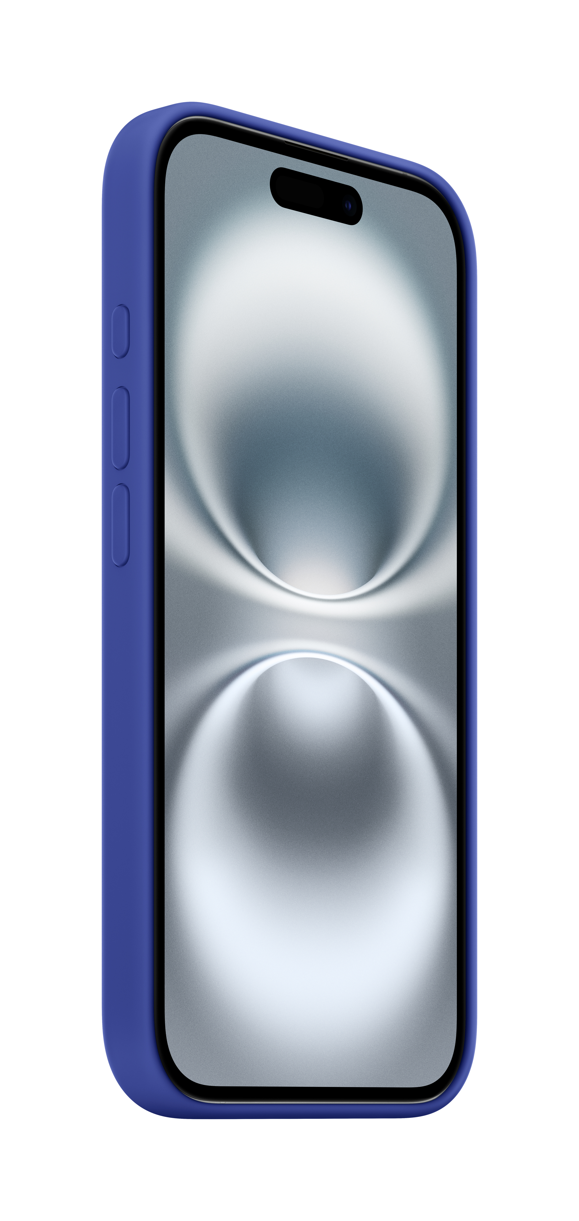 Apple Silikon Case mit MagSafe für iPhone 16 6,1" Ultramarine