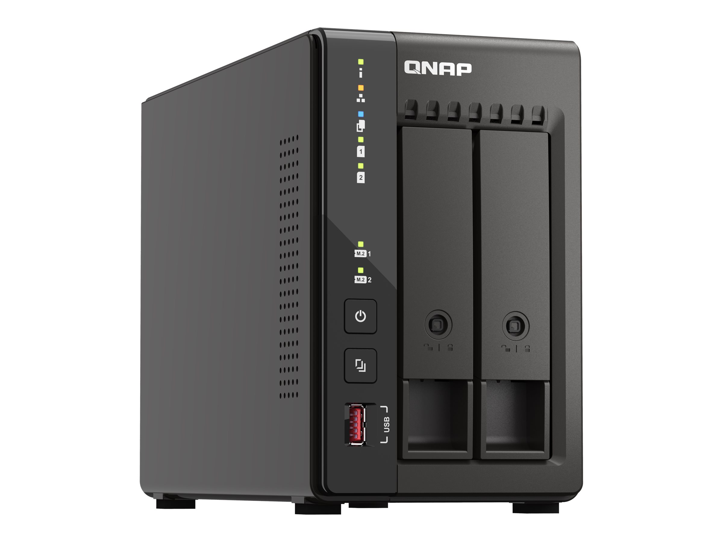 QNAP Turbo Station TS-253E 8 GB RAM Schwarz