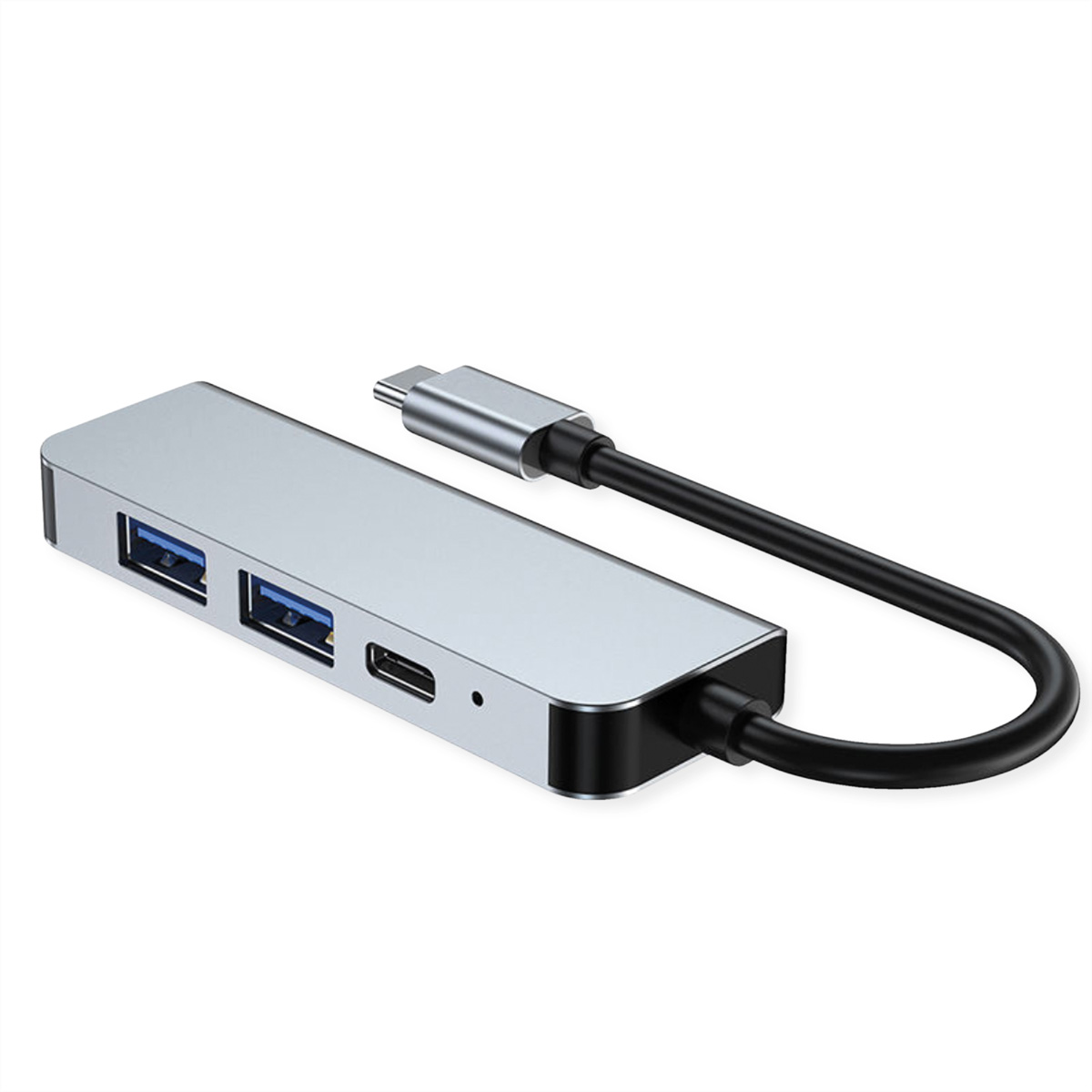 VALUE USB-C Dockingstation 4-in-1 mit HDMI 4K30, 2x USB-A und USB-C PD