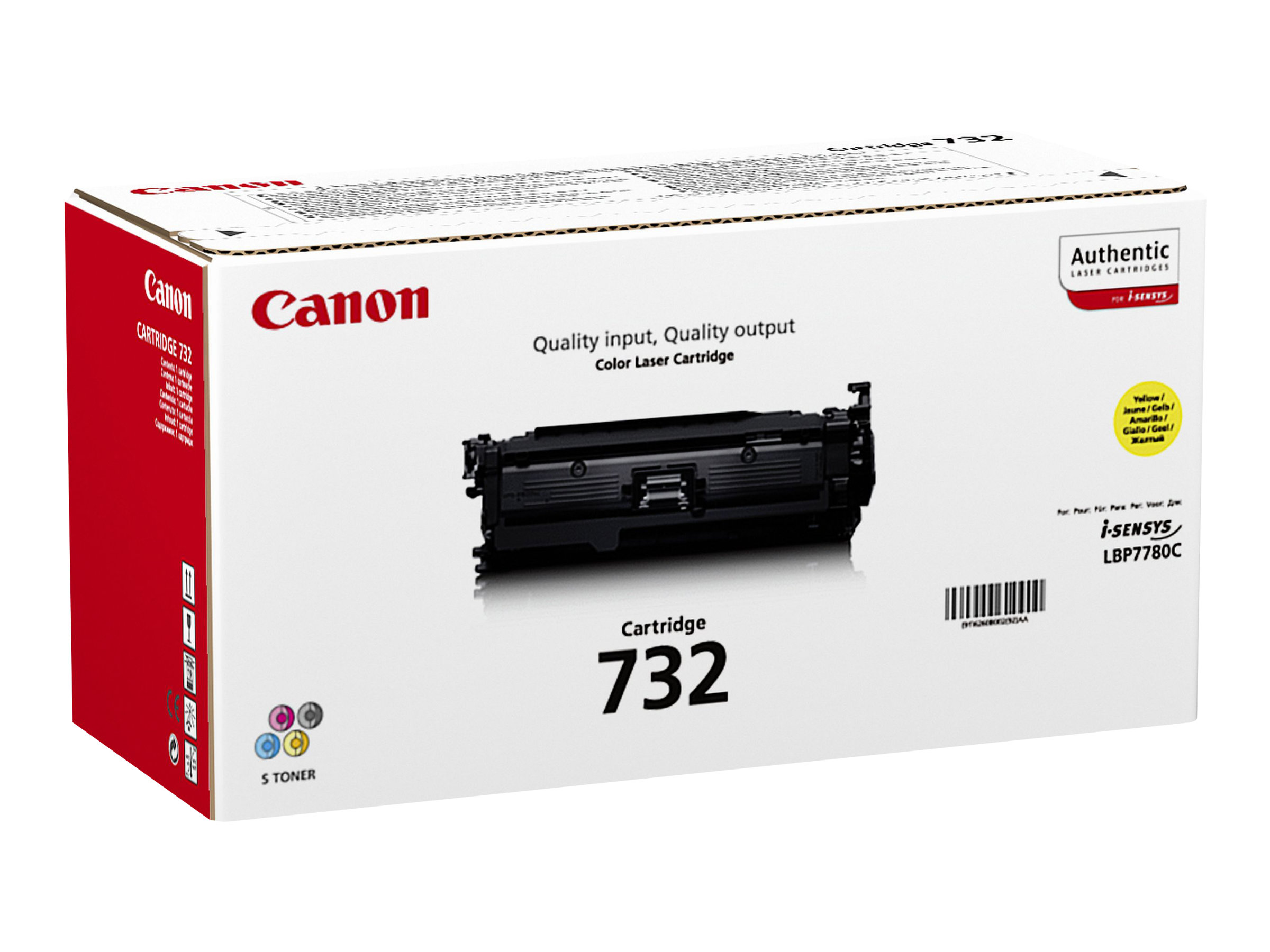 Canon 732 Y Original Tonerkartusche Gelb