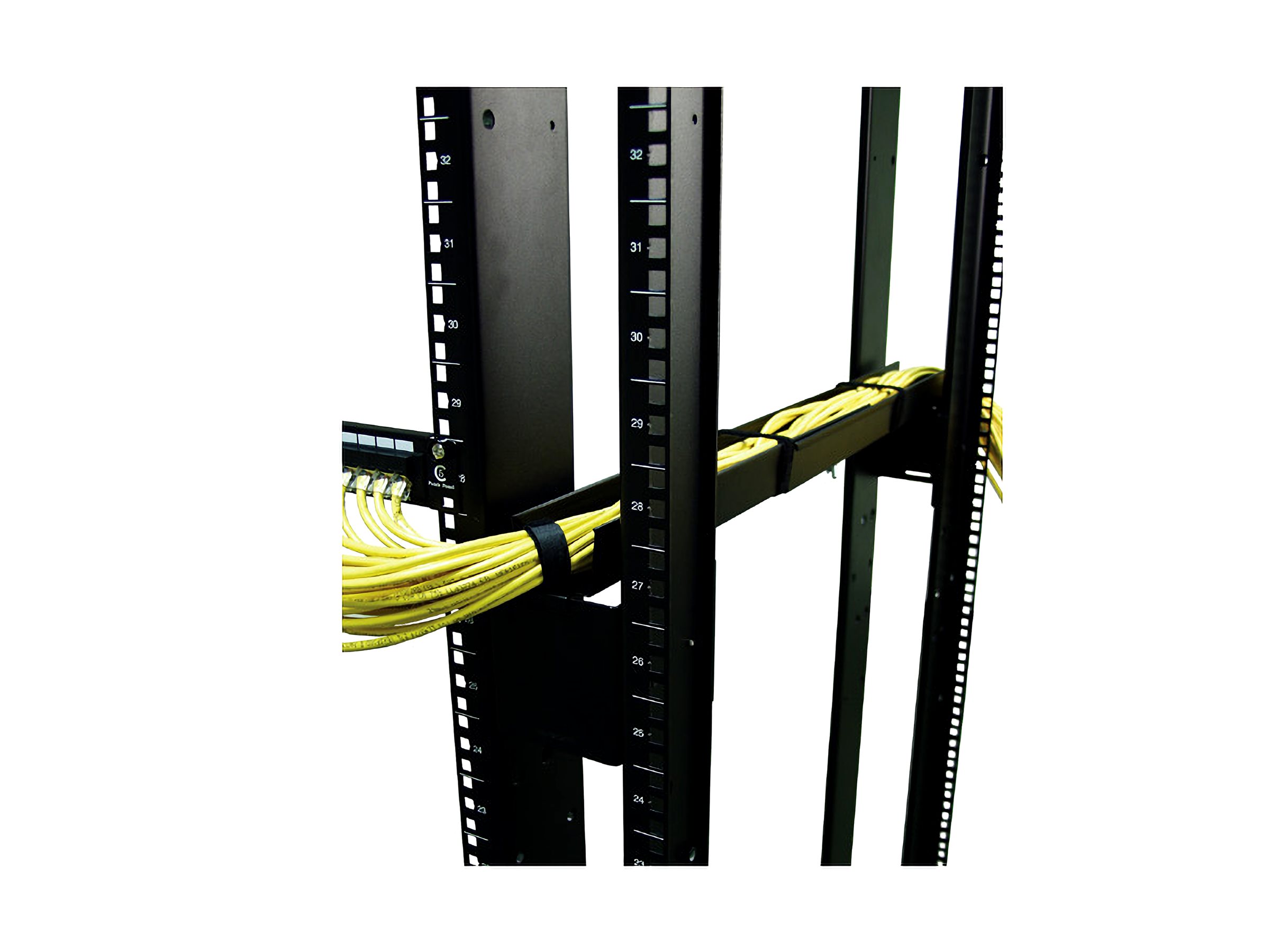APC Rack-Kabelführungsleiste Seite für NetShelter SX Schwarz