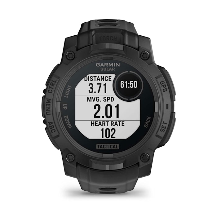 Garmin Instinct 3 Solar Tactical Edition 45 mm Schwarz