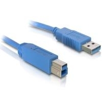 Delock Kabel USB 3.0 Typ-A Stecker > USB 3.0 Typ-B Stecker 2,0 m blau (82434)