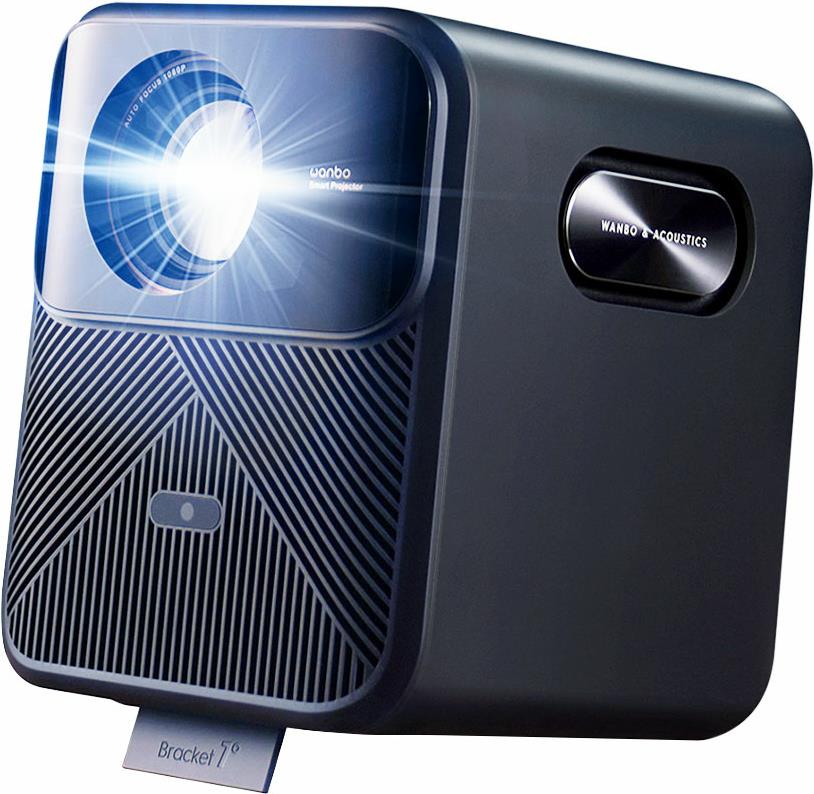 WANBO Mozart 1 Pro Filmprojektor 900 ANSI Lumen 1920 x 1080 Pixel Blau (WANBO MOZART 1 PRO)