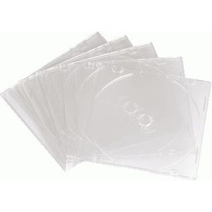 Hama - Slim Jewel Case für Speicher-CD - Kapazität: 1 CD - durchsichtig (Pack...