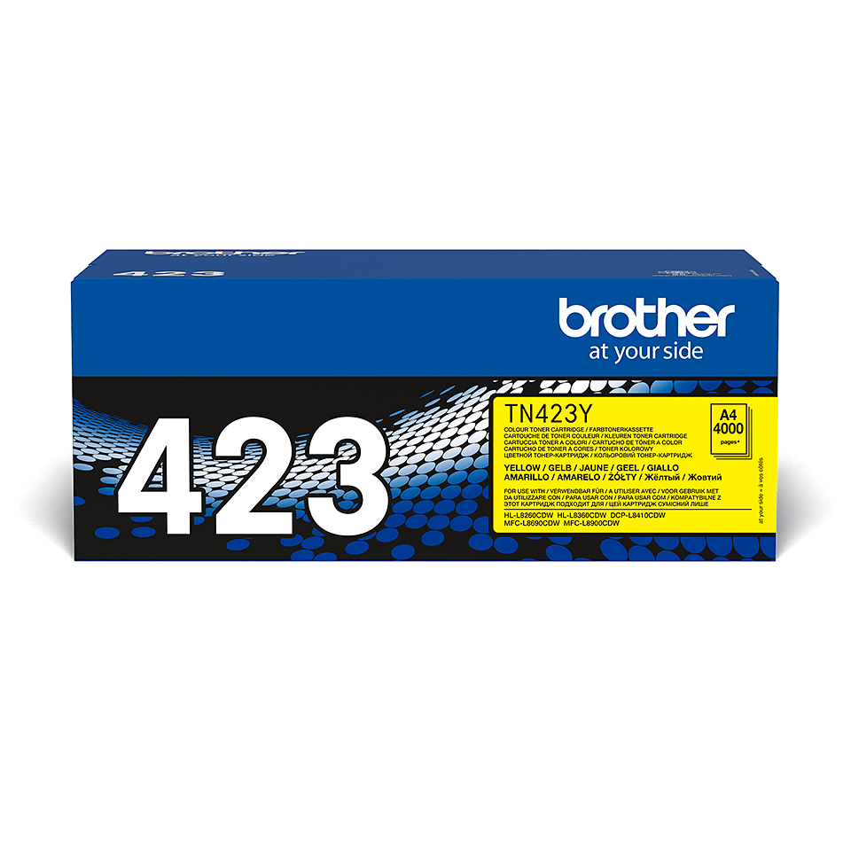Brother TN-423Y Tonerpatrone Gelb Jumbo Yield 4.000 Seiten