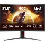 AOC 81,3cm (31,5") C32G4Z 16:09 HDMI+DP+USB Curved Bl/red (C32G4Z)