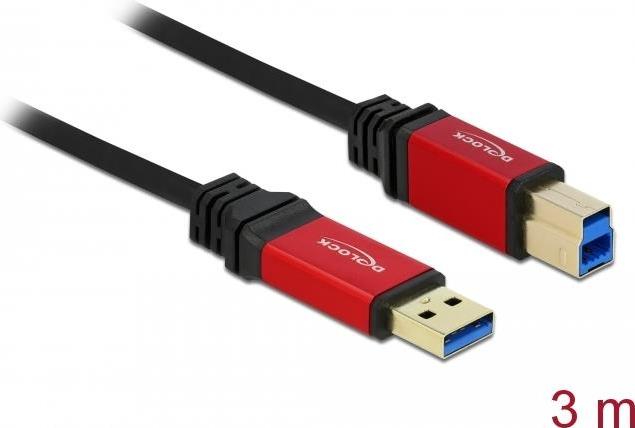 Delock Kabel USB 3.0 Typ-A Stecker > USB 3.0 Typ-B Stecker 3 m 
