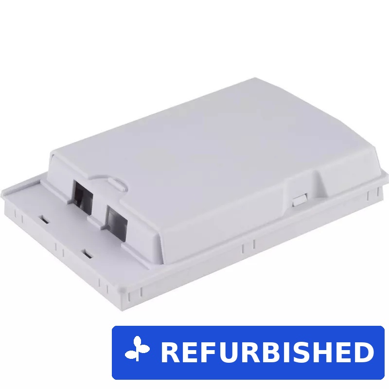 shiverpeaks ®-BASIC-S--LWL-Verteilerbox, ABS, 2-fach, weiß (BS07-65000) (geöffnet)