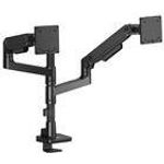 ACT Monitor arm 49 inch office premium, gas spring, pole mounted, 2 monitoren (AC8343)