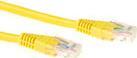 ACT Yellow 1.5 meter LSZH U/UTP CAT6 patch cable with RJ45 connectors. Cat6 u/utp lszh yellow 1.50m (IB9851)