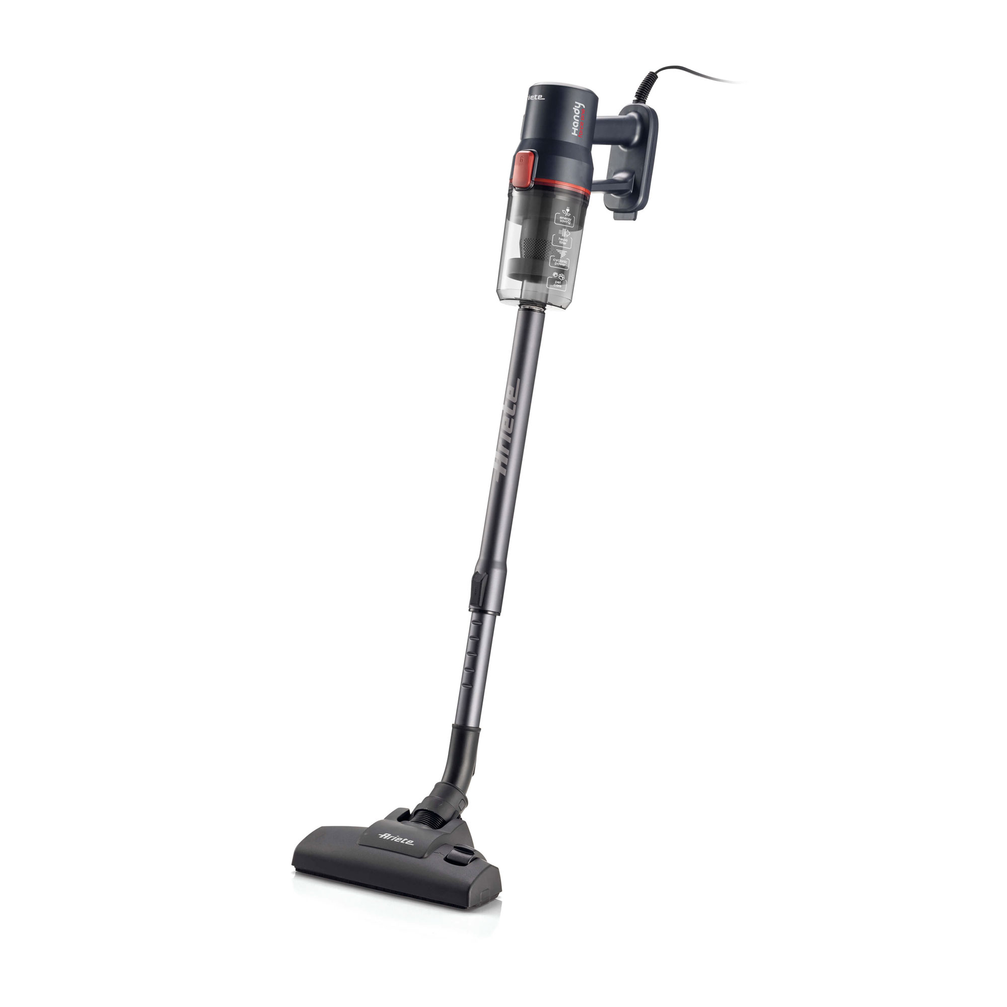 Ariete Handy Force One 2in1 Stabstaubsauger 600 W Schwarz