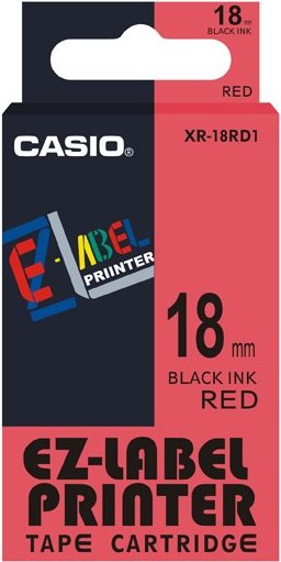 Casio XR-18RD1 Selbstklebend (XR-18RD1)