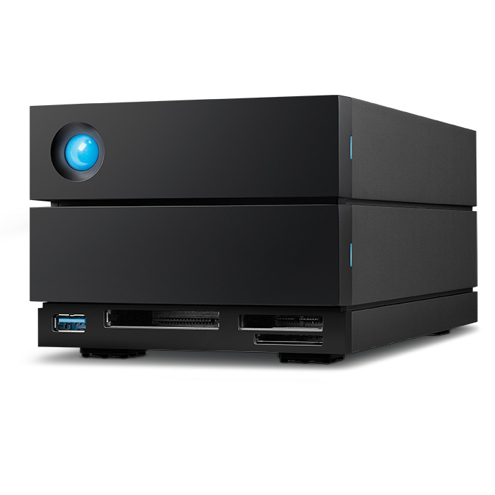 LaCie 2big Dock v2 48 TB Festplatten-Array Thunderbolt Schwarz