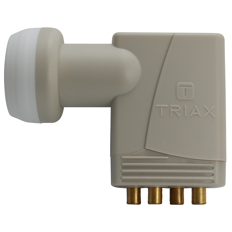 Triax Quattro LNB TQT 400 4 Ausgänge für Multischalter Gold