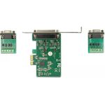 Delock PCI Express Karte zu 2 x Seriell RS-422/485 ESD Schutz optionaler Überspannungsschutz (65841)