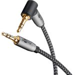 Goobay 65278. Anschluss 1: 3.5mm TRS, Steckverbinder 1 Geschlecht: Männlich, Anschluss 2: 3.5mm TRS, Steckverbinder 2 Geschlecht: Männlich, Kabelmaterial: Kupfer, Beschichtung Steckerkontakte: Gold, Magnetisch abgeschirmt, AWG Kabelgröße: 28, Kabellänge: 1 m, Produktfarbe: Grau (65278)