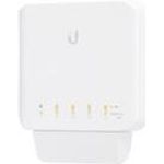 Ubiquiti UniFi Switch USW-FLEX - Switch - managed - 4 x 10/100/1000 (PoE) + 1 x 10/100/1000 (PoE++) - wandmontierbar, Stangenmontage - PoE++ (46 W) (Packung mit 3) (USW-FLEX-3)