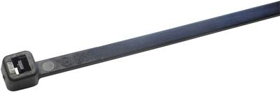 WKK 5358 Kabelbinder 140 mm Schwarz UV-stabilisiert 100 St. (5358)