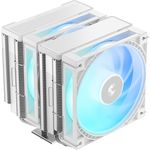 DeepCool AG620 G2 WH ARGB CPU-Luftkühler Dual-Tower 6 Heatpipes 120 mm Weiß (R-AG620-WHAMMG2-G)