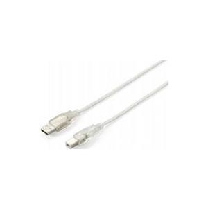 equip USB-Kabel USB Typ A 4-polig (M) USB Typ B 4-polig (M) 5m (128652)