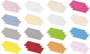 Pollen by Clairefontaine Minikarte 70 x 95 mm, weiß 210 g/qm, Maße: 70 x 95 mm, pH-neutrales Papier, säurefrei - 1 Stück (11216C)