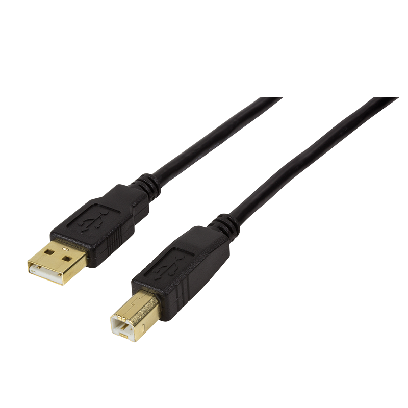 LogiLink USB 2.0 Aktives Verlängerungskabel, 10,0 m, schwarz USB-A Stecker (UA0264)