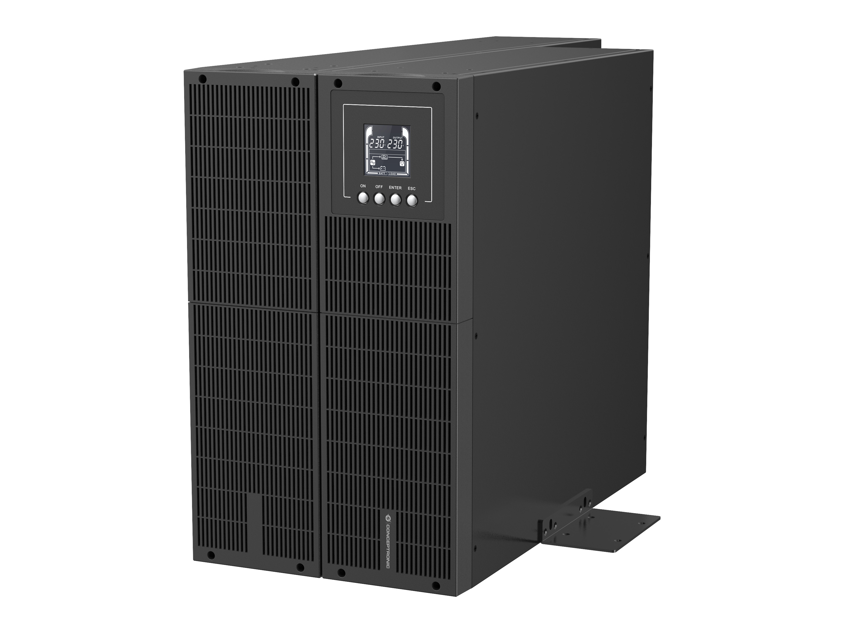 Conceptronic ZEUS ZEUS51E6K Online-USV 6000 VA 6000 W Schwarz